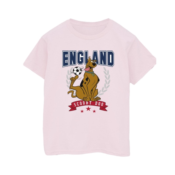 Scooby Doo Herr England Fotboll T-shirt M Baby Rosa Baby Pink M