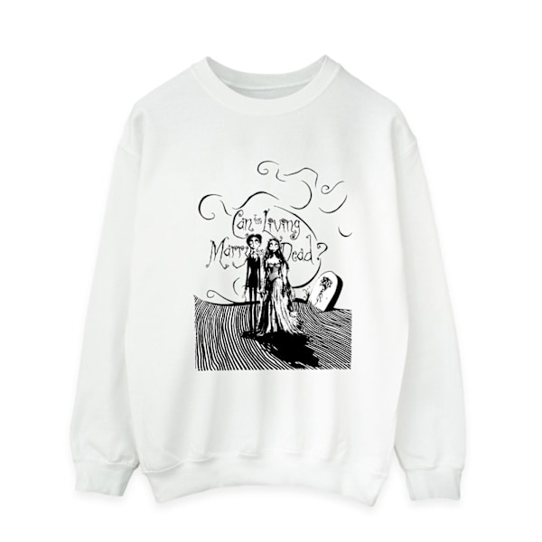 Corpse Bride Herr Marry The Dead Sweatshirt S Vit White S