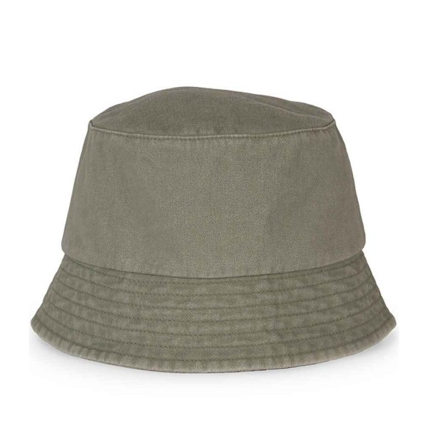 Native Spirit Unisex Vuxen Faded Bucket Hat S-M Organisk Khaki Organic Khaki S-M