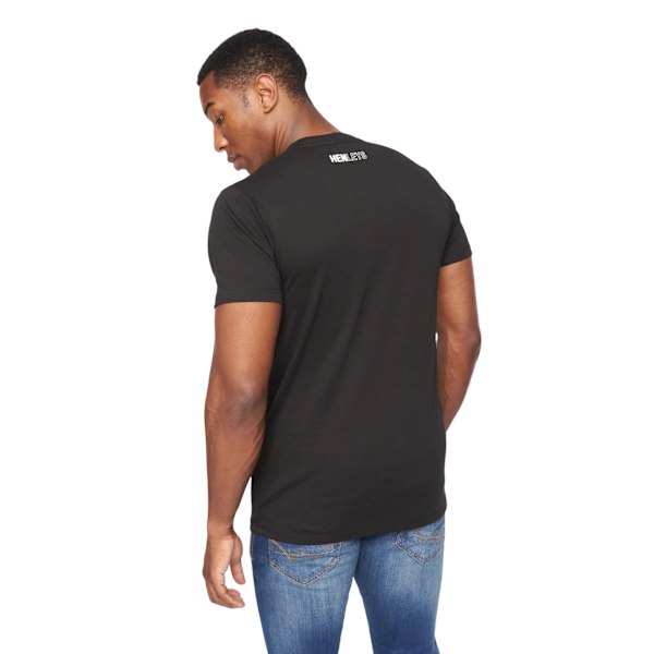 Henleys Herr Melvern T-Shirt L Svart Black L
