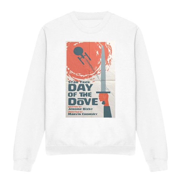 Star Trek Unisex Vuxen The Original Series Avsnitt 62 Sweatshirt White L