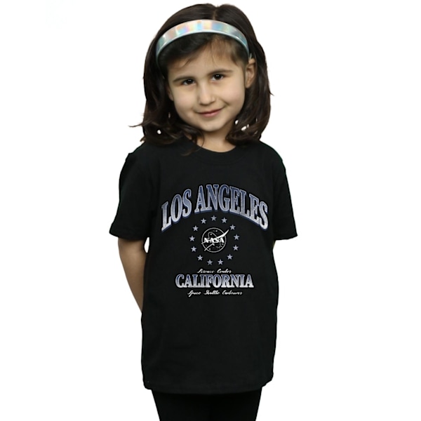 NASA Girls California Science Centre Bomull T-shirt 3-4 år B Black 3-4 Years