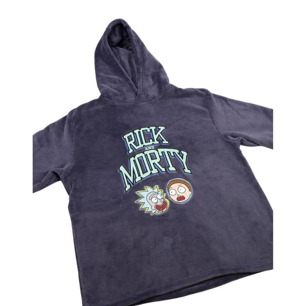 Rick And Morty Pyjamas för män med lång ärm L Grå Grey L