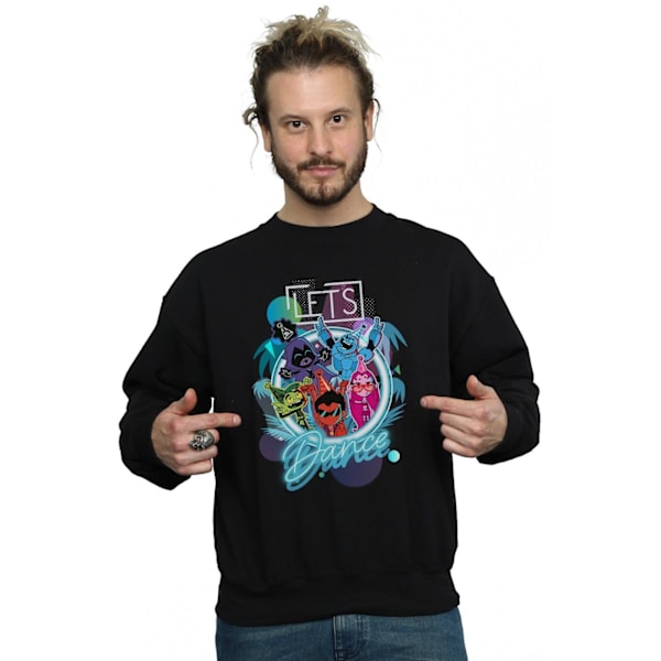 DC Comics Herr Teen Titans Go Let´s Dance Sweatshirt L Svart Black L