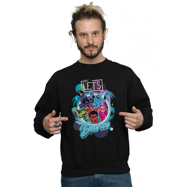 DC Comics Mens Teen Titans Go Let´s Dance Sweatshirt M Svart Black M