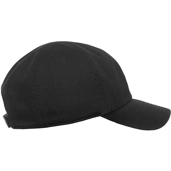 Atlantis Childrens/Kids Fraser 6 Panel Organisk Bomulls Baseball Black One Size