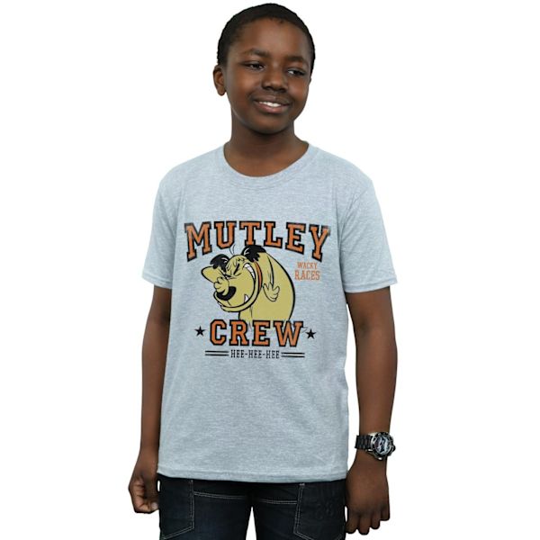 Wacky Races Boys Mutley Crew T-Shirt 5-6 år Sports Grey Sports Grey 5-6 Years