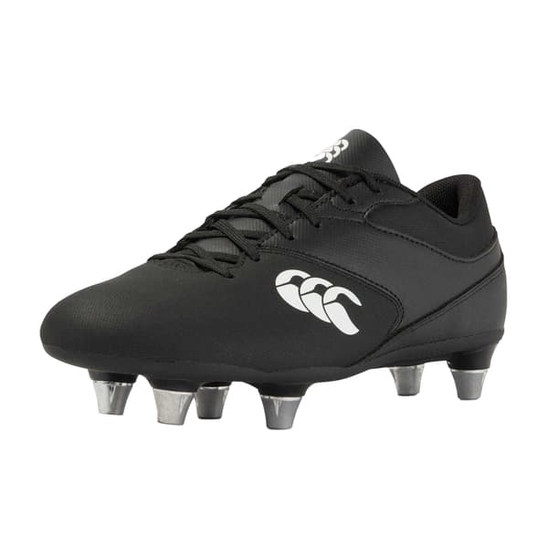 Canterbury Barn/Kids Phoenix Raze SG Regular Soft Ground R Black/White 3 UK
