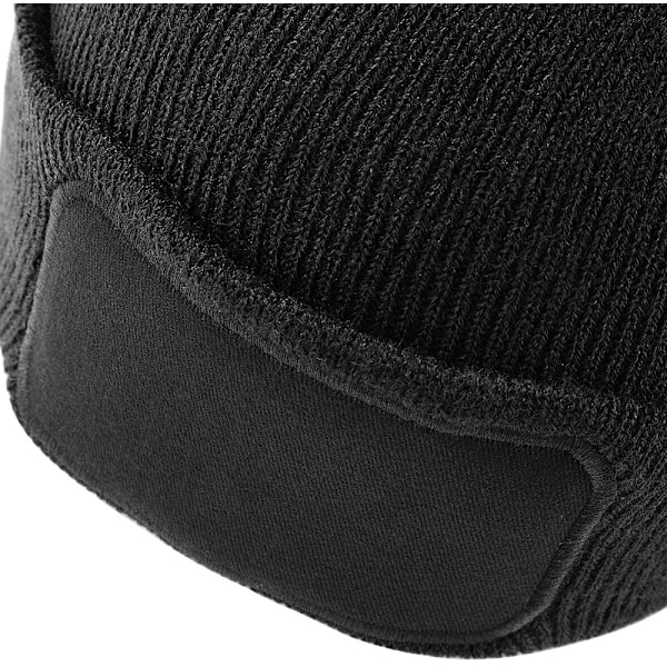 Beechfield Unisex Enfärgad Vintermössa / Huvudbonad (Perfekt för Black One Size
