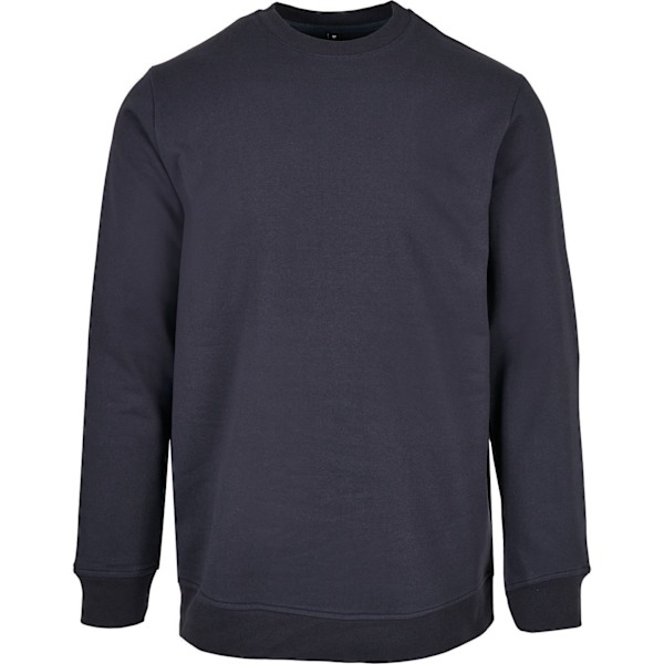 Bygg ditt varumärke Herr Basic Crew Neck Sweatshirt M Marinblå Navy M