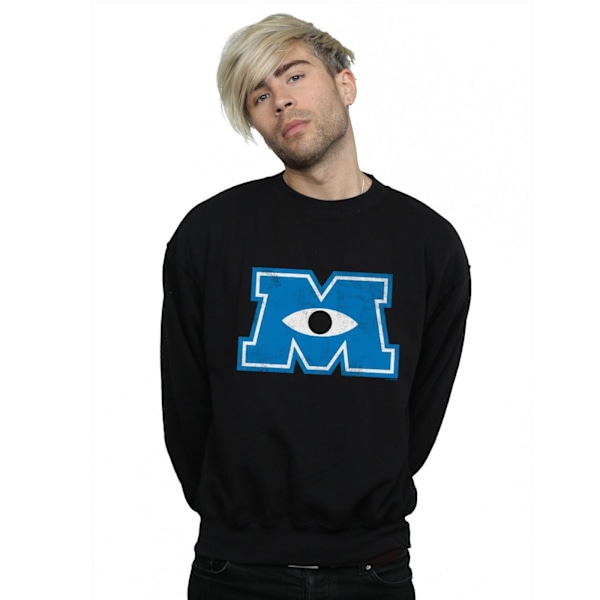 Disney Herr Monsters University Monster M Sweatshirt 4XL Svart Black 4XL
