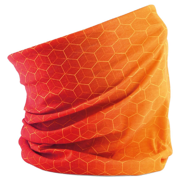Beechfield Unisex Vuxna Geometrisk Morf One Size Geo Orange Geo Orange One Size