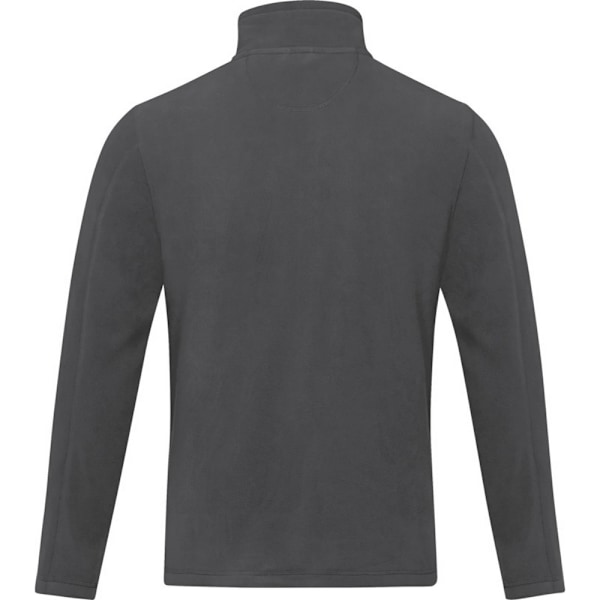 Elevate NXT Mens Amber Recycled Full Zip Fleece Jacket S Storm Storm Grey S