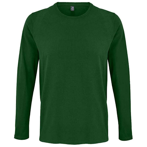 SOLS Imperial Långärmad T-shirt Herr M Flaskgrön Bottle Green M