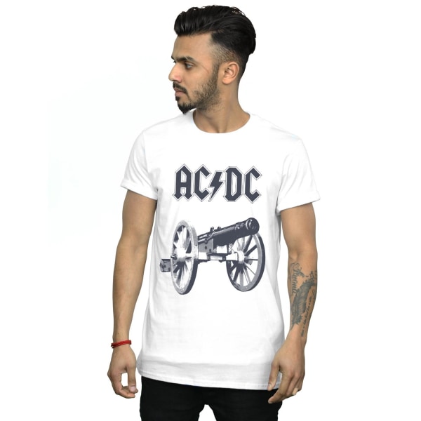 AC/DC Herr för de som ska rocka T-shirt XL Vit White XL