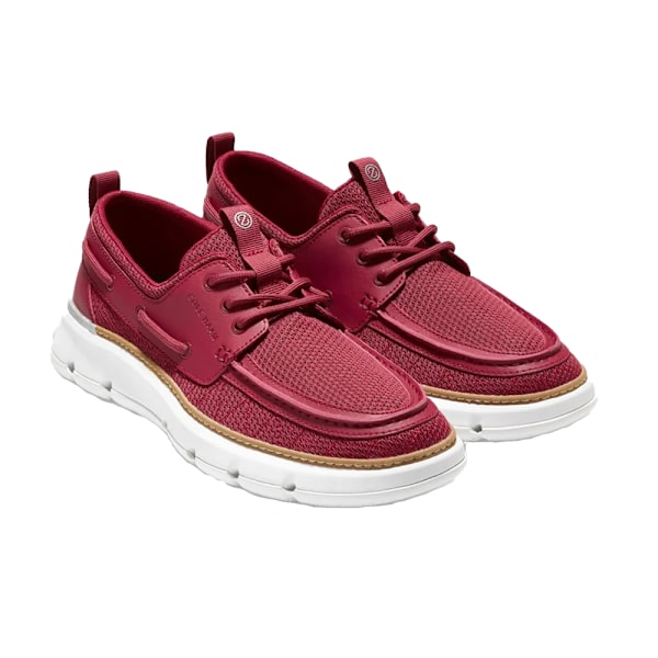 Cole Haan 4.ZeroGrand Regatta båtskor för män 8 UK röd Red 8 UK