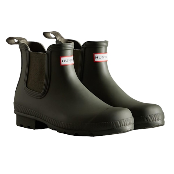 Hunter Original Chelsea Boots för män 11 UK Mörk oliv Dark Olive 11 UK