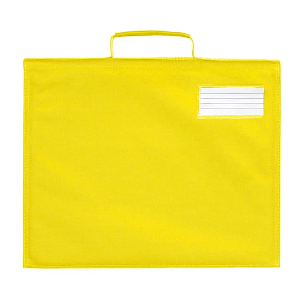 Quadra Classic Book Bag - 5 liter (2-pack) One Size Gul Yellow One Size
