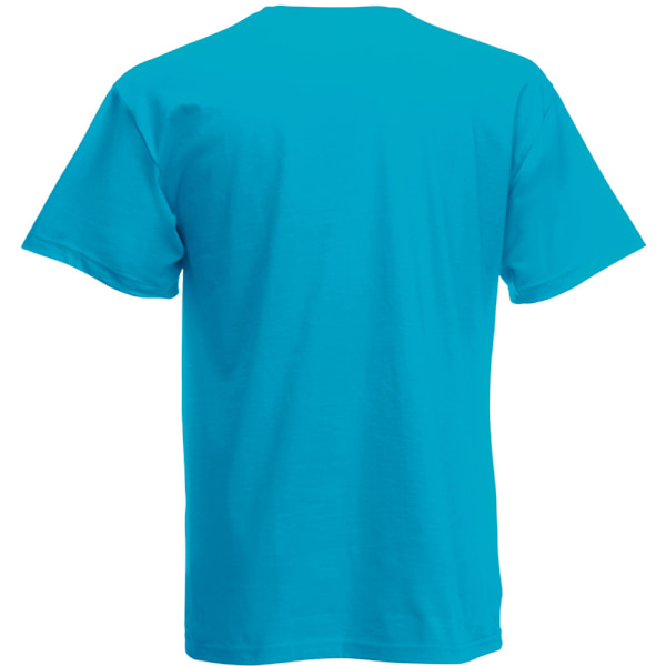 Herr T-shirt Casual Kortärmad XX Large Cyan Cyan XX Large