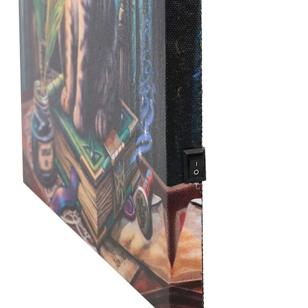 Lisa Parker Book Of Shadows Canvas Framed Plaque One Size Blå/ Blue/Green One Size