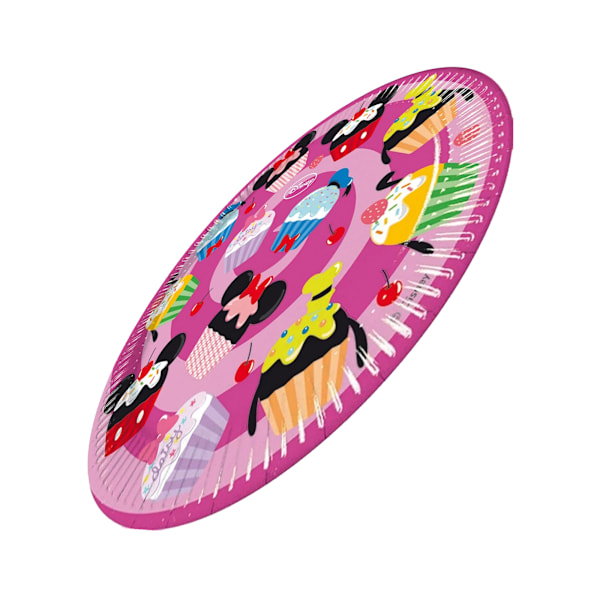 Disney Pappersmuffins Mickey Mouse Festplattor (Förpackning om 8) En Multicoloured One Size