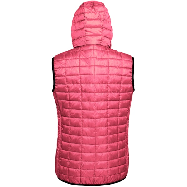2786 Dam/Dam Honeycomb Dragkedja Upp Huvtröja Gilet/Bodywarmer M R Red M
