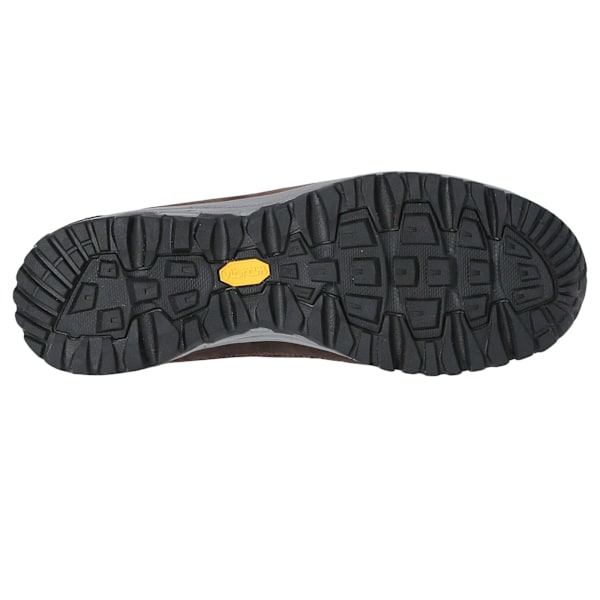 Trespass Falark Vibram Vandringsko i Läder för Herrar, Storlek 8 UK, Mörk Jord Dark Earth 8 UK