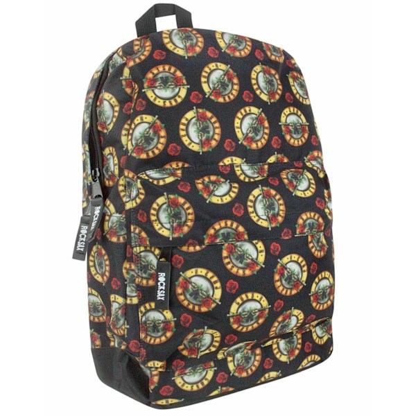 Rock Sax Guns N Roses All-Over Print Ryggsäck One Size Svart Black One Size