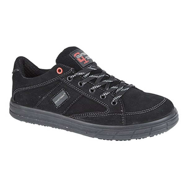 Grafters Skate Type Toe Cap Safety Trainers 10 UK Black Black 10 UK