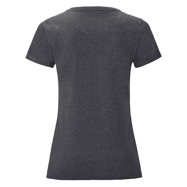 Fruit of the Loom Dam/Damer Iconic T-Shirt XS Mörk Heather Dark Heather Grey XS