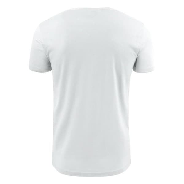 Printer Herr V-ringad T-shirt XXL Vit White XXL