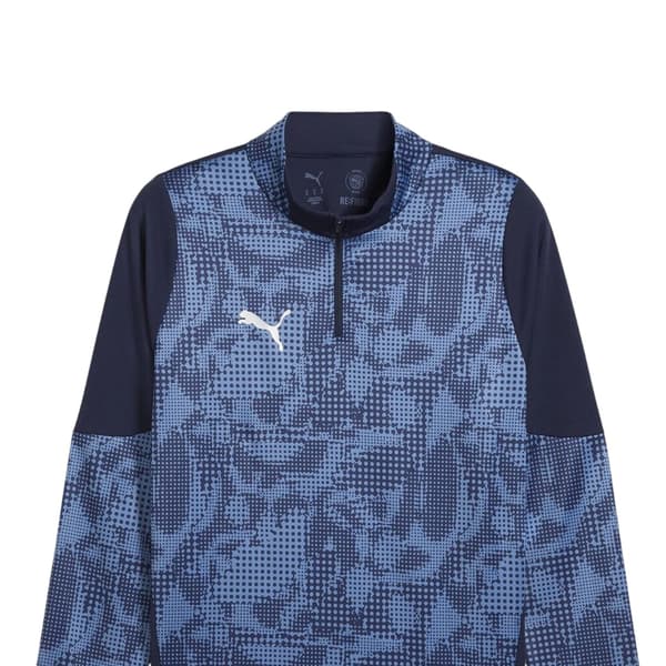 Puma Dam Teamcup Långärmad Topp 18 UK Marinblå/Silver Navy/Silver 18 UK