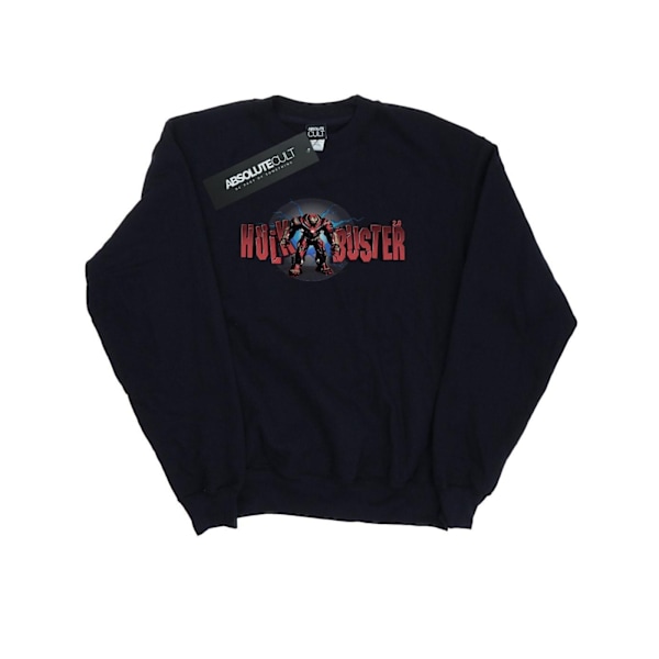 Marvel Dam/Kvinnor Avengers Infinity War Hulkbuster 2.0 Sweatshirt Black XL