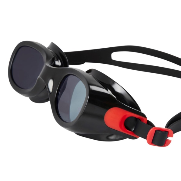 Speedo Unisex Futura Classic simglasögon för vuxna, en storlek, röd/rök Red/Smoke One Size