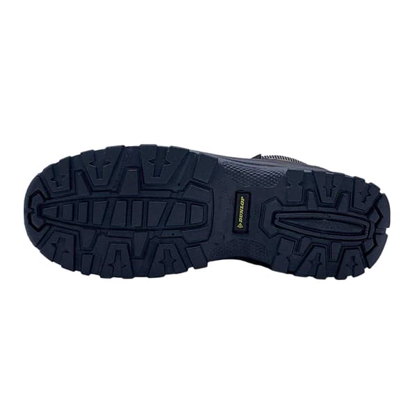 Dunlop Herr Nova Logo Läder Stålhätta Säkerhetskängor 12 UK Black 12 UK