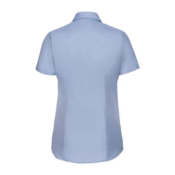 Russell Collection Dam/Damer Herringbone Formell Skjorta 3XL L Light Blue 3XL