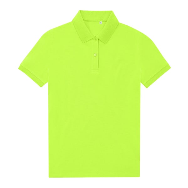 B&C Dam/Damer My Eco Polo Shirt 14 UK Acid Lime Acid Lime 14 UK