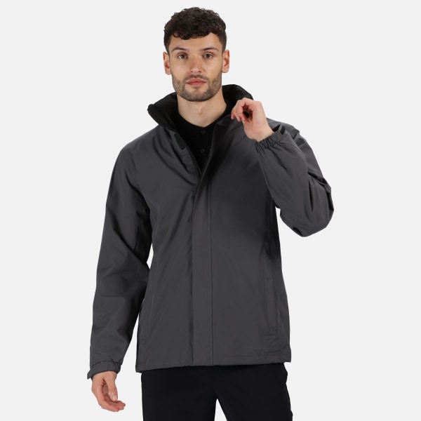 Regatta Mens Standout Ardmore Jacket (vattentät och vindtät) L Seal Grey/Black L