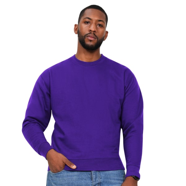 Casual Classics Herr Sweatshirt M Lila Purple M