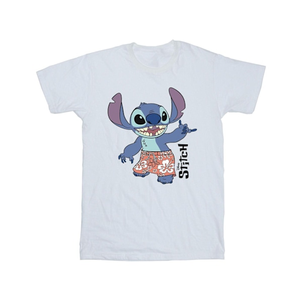 Disney Herr Lilo & Stitch Bermuda Shorts T-Shirt 4XL Vit White 4XL