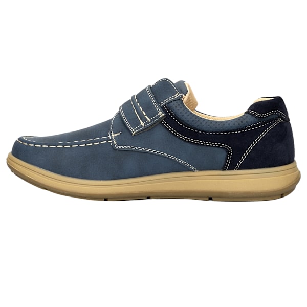 Scimitar herrars touch-fastening casual sko 6 UK marinblå Navy 6 UK