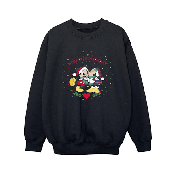 Disney Boys Mickey Mouse Mickey Minnie Jultröja 12- Black 12-13 Years