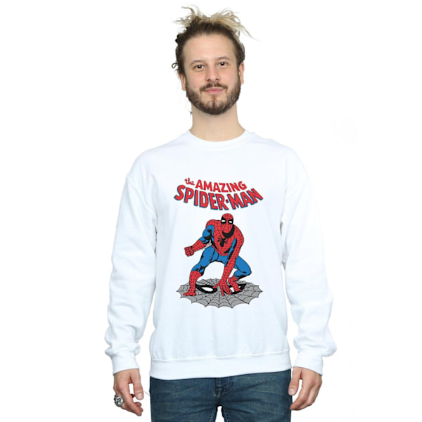 Marvel The Amazing Spider-Man Sweatshirt L Sports Grey Sports Grey L