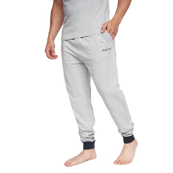 Duck and Cover Herr Vianney Pyjamas Set M Gråmelerad Grey Marl M
