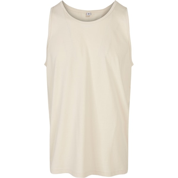 Build Your Brand Herr Basic Tank Top S Sand Sand S