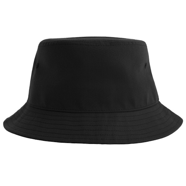 Atlantis Unisex Vuxen Geo Återvunnen Polyester Bucket Hat En Storlek Black One Size
