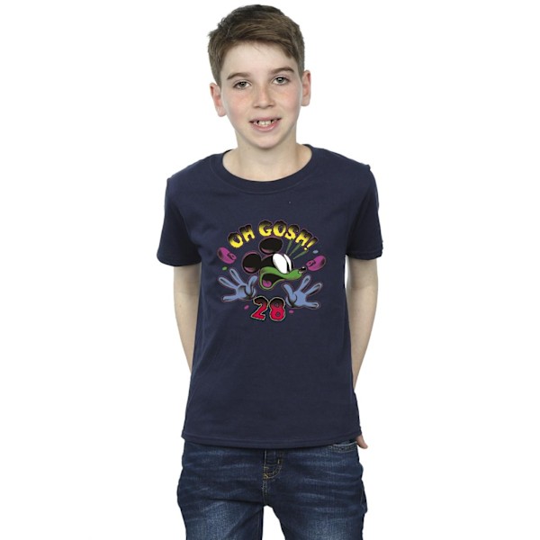 Disney Boys Mickey Mouse Oh Gosh Pop Art T-shirt 3-4 år Marinblå Navy Blue 3-4 Years