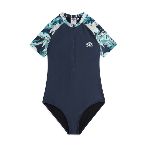 Animal Womens/Ladies Isla Recycled One Piece Swimsuit 8 UK Dark Dark Blue 8 UK