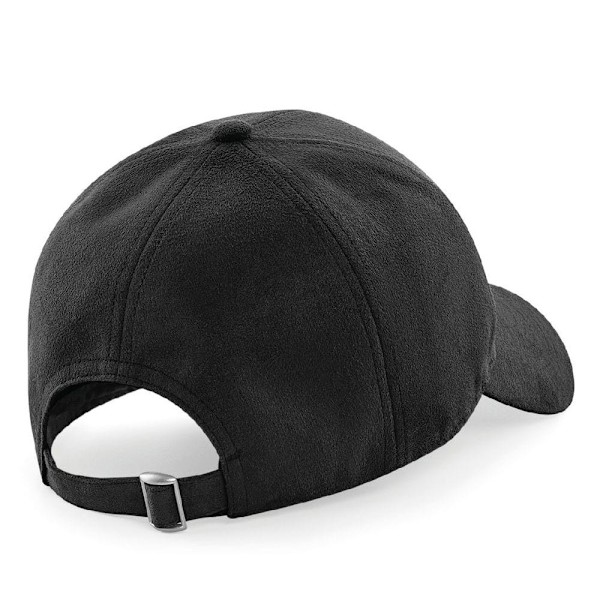 Beechfield Unisex Faux Suede Cap (2-pack) One size Svart Black One size