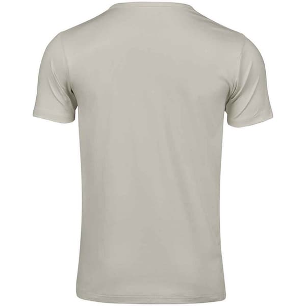 Tee Jays Interlock T-shirt för män M Cement Cement M